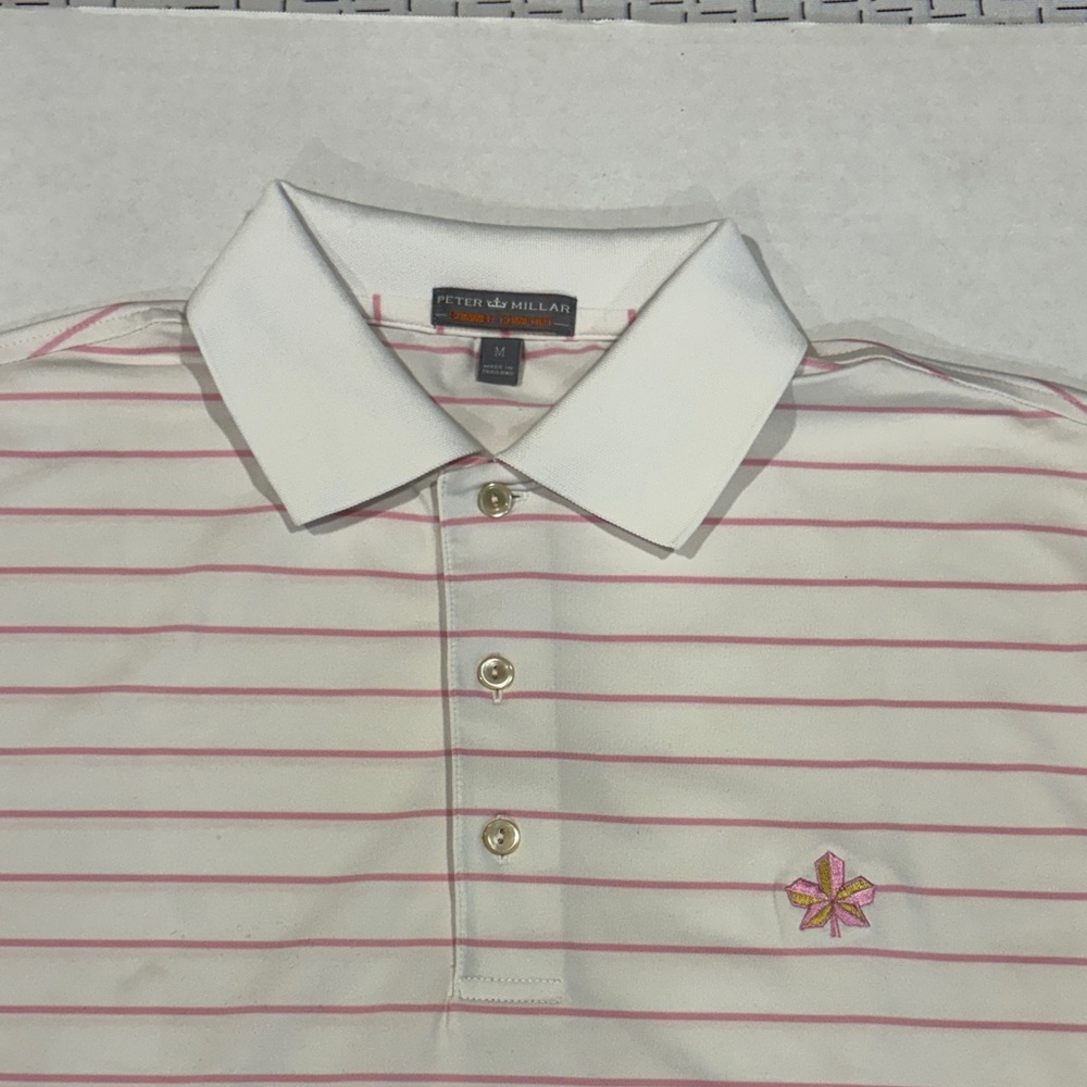 Peter Millar Men's summer comfort, performance polo size medium